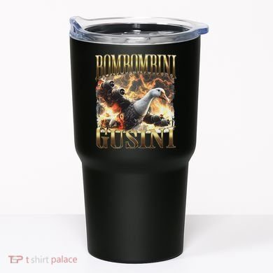 Bombombini Gusini Funny Italian Brainrot Meme Bootleg Tumbler