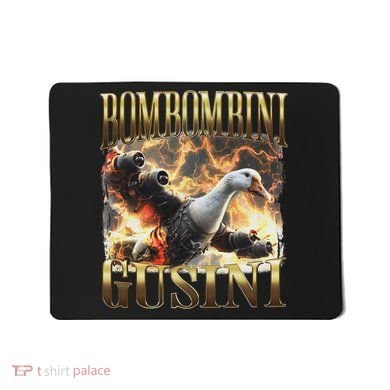 Bombombini Gusini Funny Italian Brainrot Meme Bootleg Mousepad