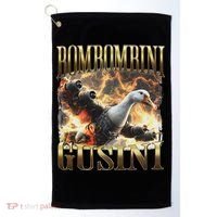 Bombombini Gusini Funny Italian Brainrot Meme Bootleg Golf Towel thumb 0