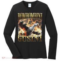 Bombombini Gusini Funny Italian Brainrot Meme Bootleg Women's Long Sleeve Shirt thumb 0