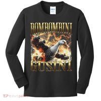 Bombombini Gusini Funny Italian Brainrot Meme Bootleg Kids Long Sleeve Shirt thumb 0