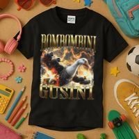 Bombombini Gusini Funny Italian Brainrot Meme Bootleg Kids T-Shirt thumb 3