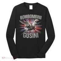 Bombombini Gusini Funny Italian Brainrot Meme Bootleg  Long Sleeve Shirt thumb 0