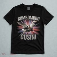 Bombombini Gusini Funny Italian Brainrot Meme Bootleg  T-Shirt thumb 5