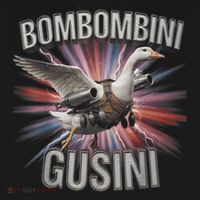 Bombombini Gusini Funny Italian Brainrot Meme Bootleg  T-Shirt thumb 7