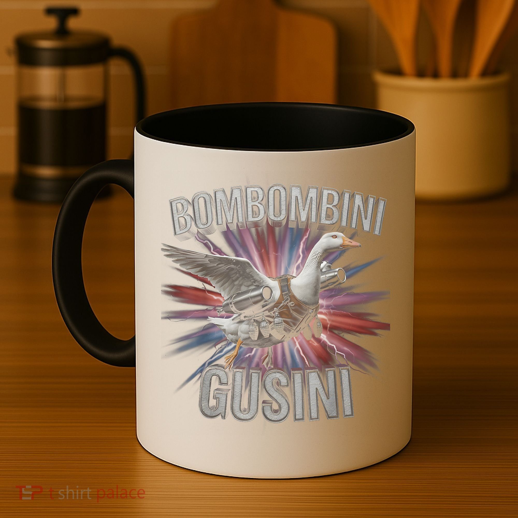 Bombombini Gusini Funny Italian Brainrot Meme Bootleg  Coffee Mug