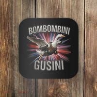 Bombombini Gusini Funny Italian Brainrot Meme Bootleg  Coaster thumb 0