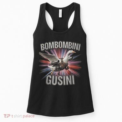 Bombombini Gusini Funny Italian Brainrot Meme Bootleg  Women's Tank Top