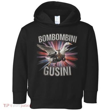 Bombombini Gusini Funny Italian Brainrot Meme Bootleg  Toddler Hoodie