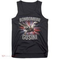 Bombombini Gusini Funny Italian Brainrot Meme Bootleg  Tank Top thumb 0