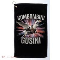 Bombombini Gusini Funny Italian Brainrot Meme Bootleg  Golf Towel thumb 0
