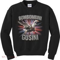 Bombombini Gusini Funny Italian Brainrot Meme Bootleg  Kids Sweatshirt thumb 0