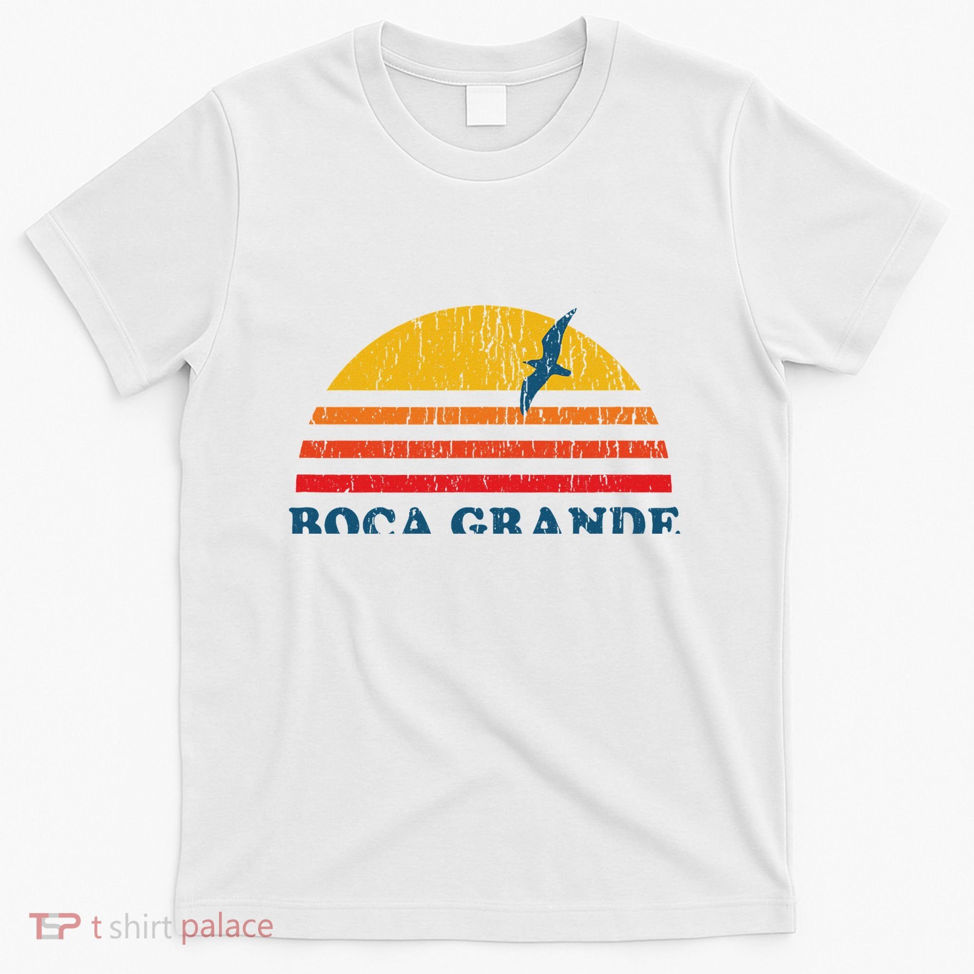 Boca Grande Florida Fl Vintage Graphic 70s T-Shirt