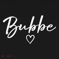 Bubbe Gifts For Women Grandma Heart MotherS Day Bubbe Women's Hoodie thumb 2