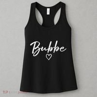 Bubbe Gifts For Women Grandma Heart MotherS Day Bubbe Women's Tank Top thumb 3