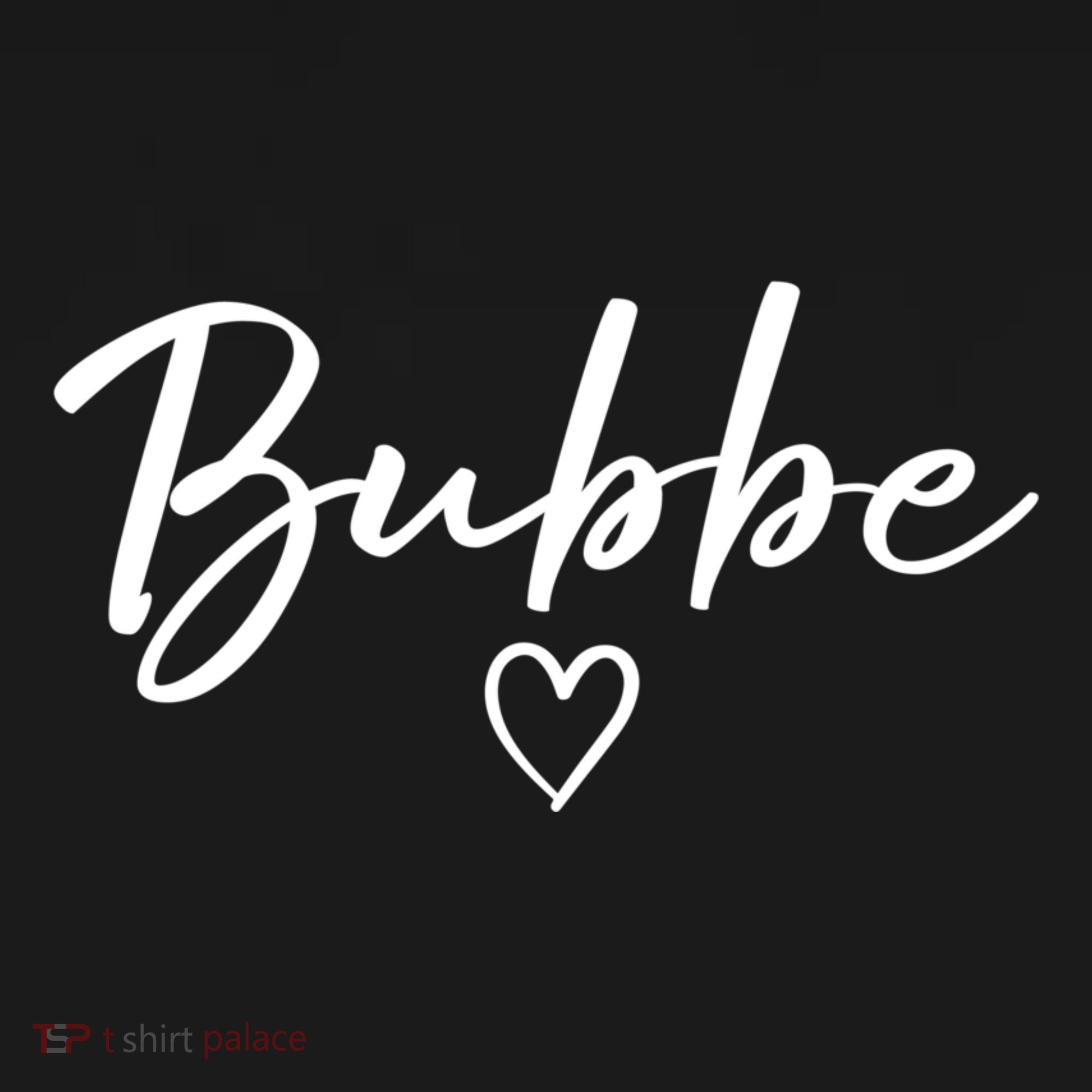 Bubbe Gifts For Women Grandma Heart MotherS Day Bubbe Women's Tank Top