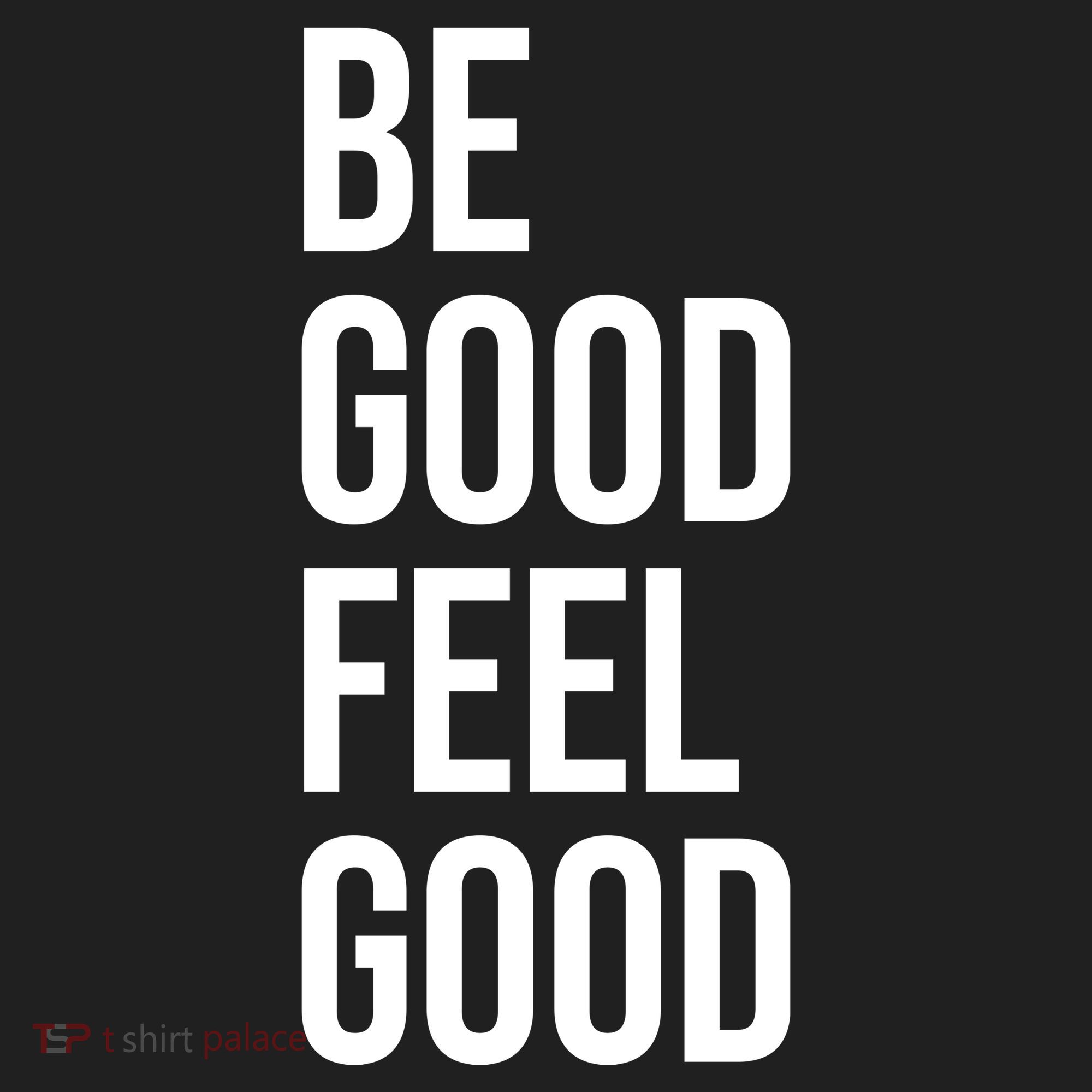 Be Good Feel Good Quote Beanie