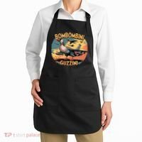 Bombombini Guzzini Funny Italian Brainrot Meme Humor Gen Z  Apron thumb 2