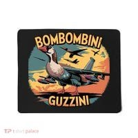 Bombombini Guzzini Funny Italian Brainrot Meme Humor Gen Z  Mousepad thumb 0