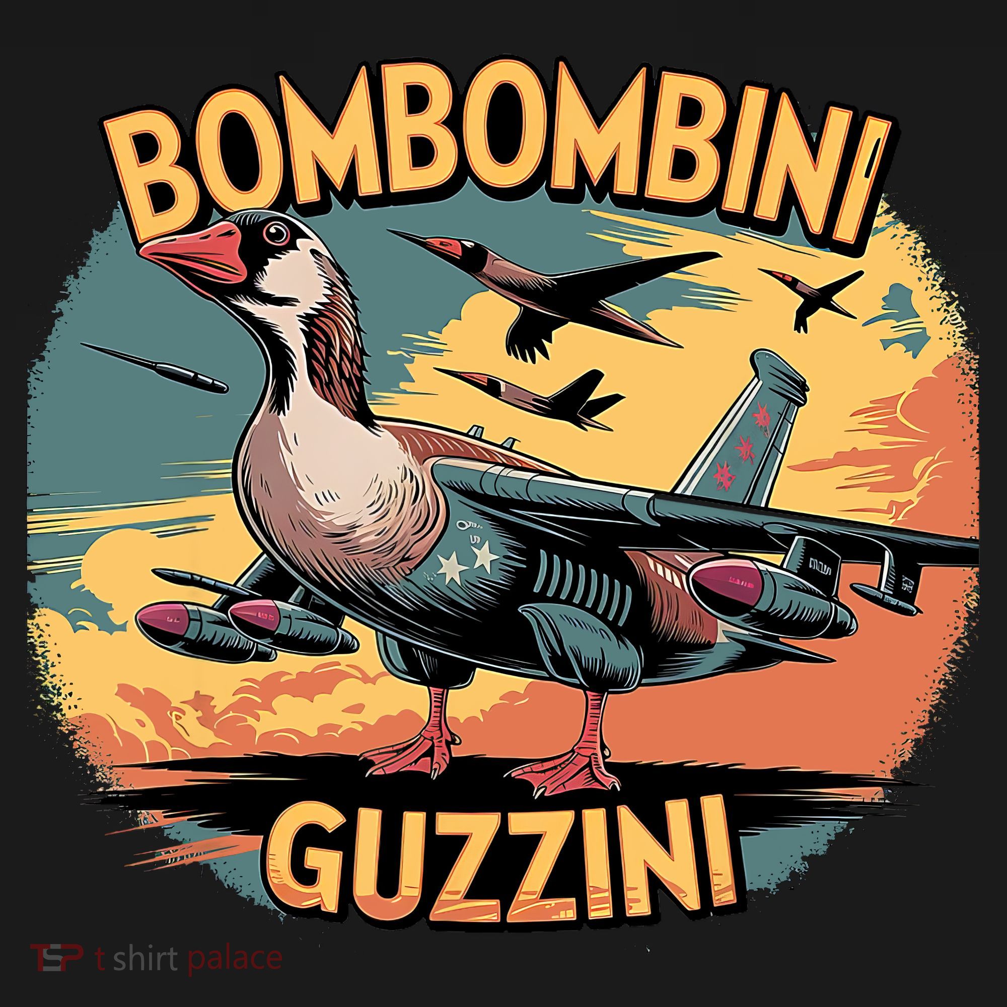 Bombombini Guzzini Funny Italian Brainrot Meme Humor Gen Z  Mousepad