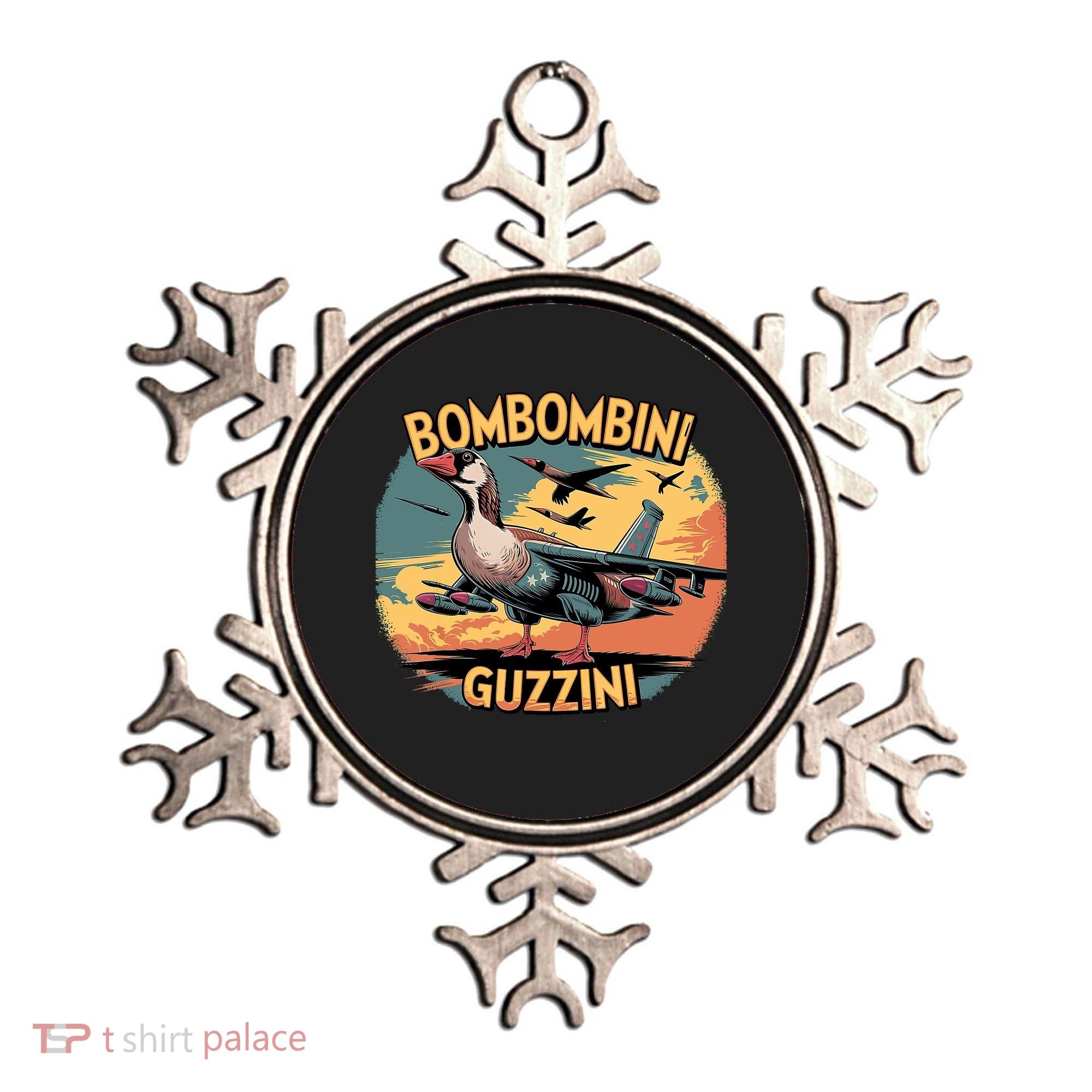 Bombombini Guzzini Funny Italian Brainrot Meme Humor Gen Z  Ornament