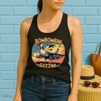 Bombombini Guzzini Funny Italian Brainrot Meme Humor Gen Z  Women's Tank Top thumb 2