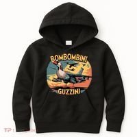 Bombombini Guzzini Funny Italian Brainrot Meme Humor Gen Z  Kids Hoodie thumb 0