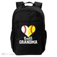 Ball Grandma Funny Baseball Softball Grandma Gift Backpack thumb 0