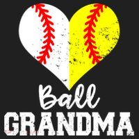 Ball Grandma Funny Baseball Softball Grandma Gift Golf Towel thumb 3
