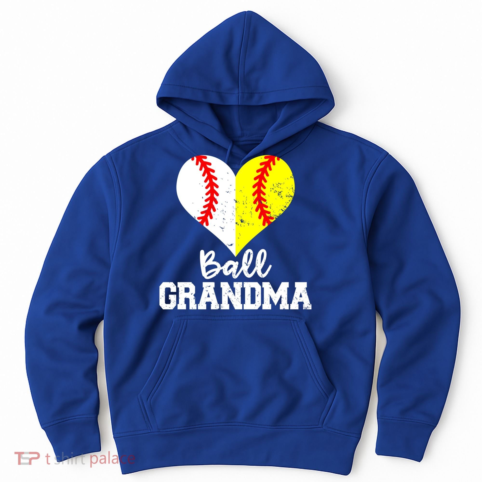 Ball Grandma Funny Baseball Softball Grandma Gift Hoodie