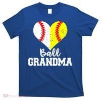 Ball Grandma Funny Baseball Softball Grandma Gift T-Shirt thumb 0