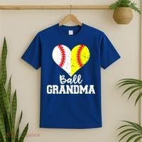 Ball Grandma Funny Baseball Softball Grandma Gift T-Shirt thumb 2