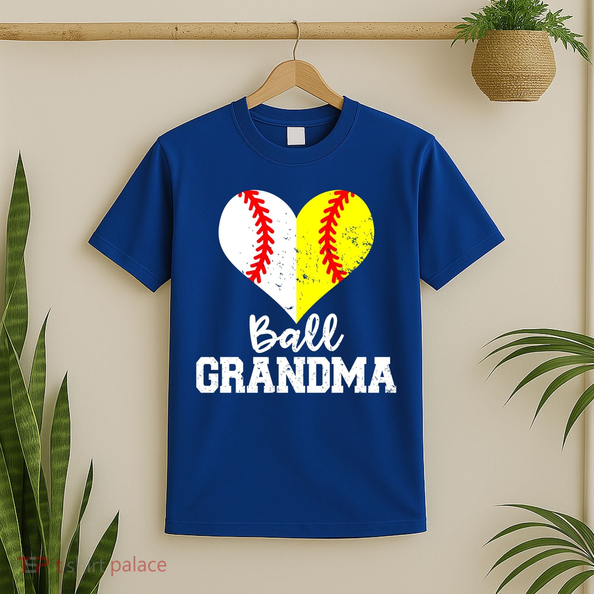 Ball Grandma Funny Baseball Softball Grandma Gift T-Shirt