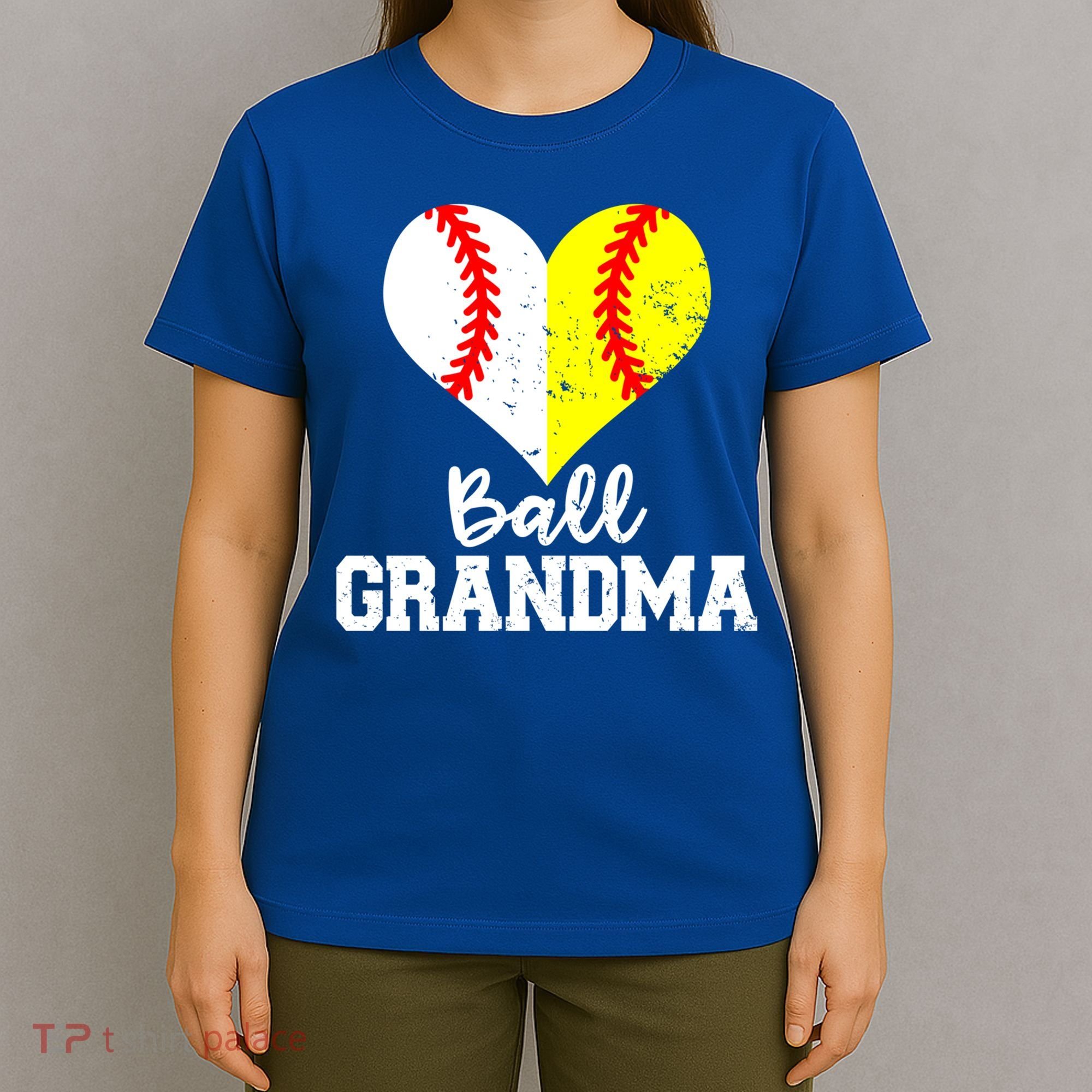 Ball Grandma Funny Baseball Softball Grandma Gift T-Shirt