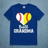 Ball Grandma Funny Baseball Softball Grandma Gift T-Shirt thumb 5