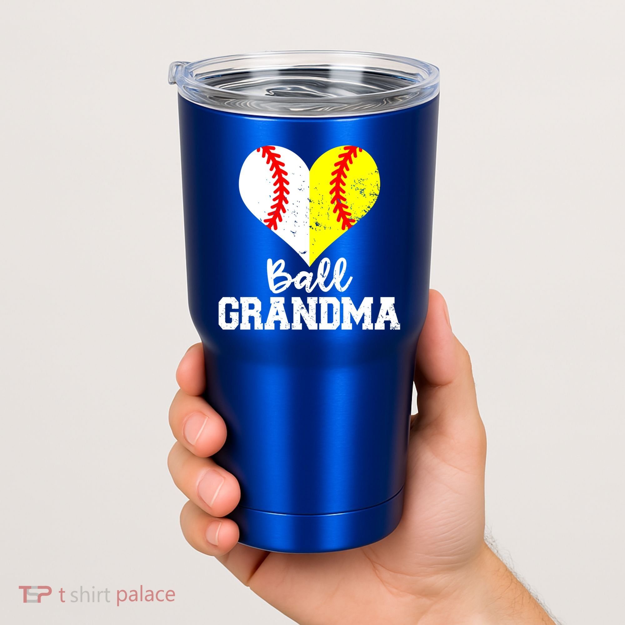Ball Grandma Funny Baseball Softball Grandma Gift Tumbler