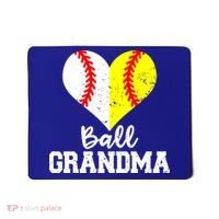 Ball Grandma Funny Baseball Softball Grandma Gift Mousepad thumb 0