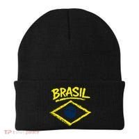 Brasil Graphic Fag Soccer Lovers And Fans Beanie thumb 0