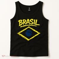Brasil Graphic Fag Soccer Lovers And Fans Tank Top thumb 2