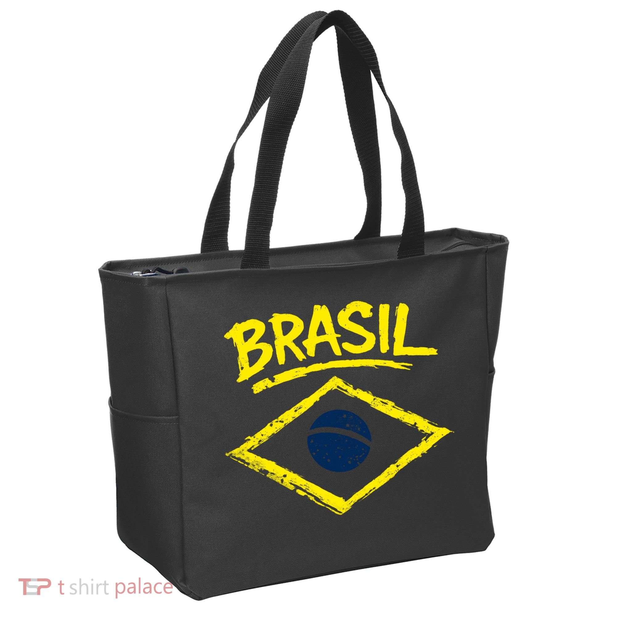 Brasil Graphic Fag Soccer Lovers And Fans Tote Bag