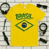 Brasil Graphic Fag Soccer Lovers And Fans T-Shirt thumb 5