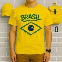 Brasil Graphic Fag Soccer Lovers And Fans T-Shirt thumb 6