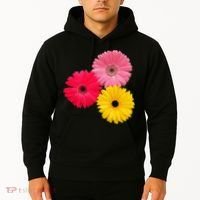 Blooming Gerbera Flower Daisies Gerberas Daisy Flowery Hoodie thumb 2