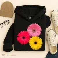 Blooming Gerbera Flower Daisies Gerberas Daisy Flowery Hoodie thumb 4