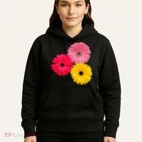 Blooming Gerbera Flower Daisies Gerberas Daisy Flowery Hoodie thumb 5