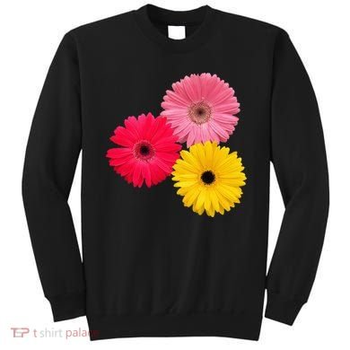 Blooming Gerbera Flower Daisies Gerberas Daisy Flowery Sweatshirt