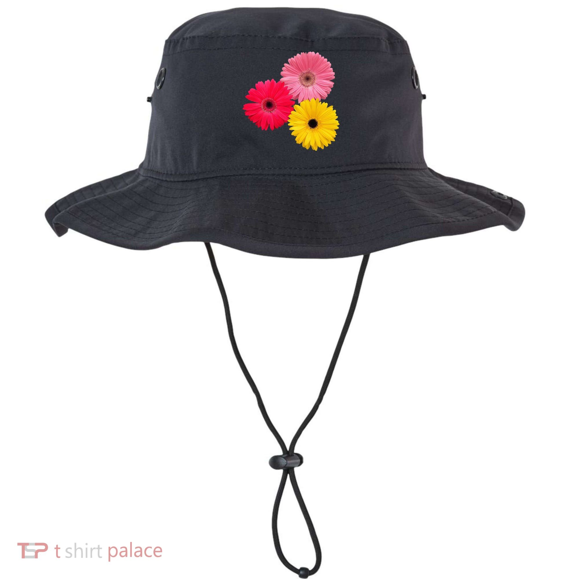 Blooming Gerbera Flower Daisies Gerberas Daisy Flowery Bucket Hat