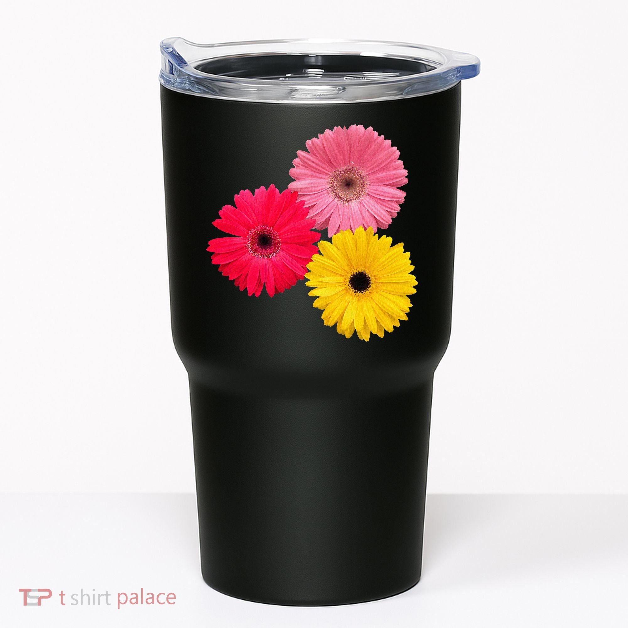 Blooming Gerbera Flower Daisies Gerberas Daisy Flowery Tumbler