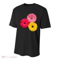 Blooming Gerbera Flower Daisies Gerberas Daisy Flowery Youth Performance Sprint T-Shirt thumb 0