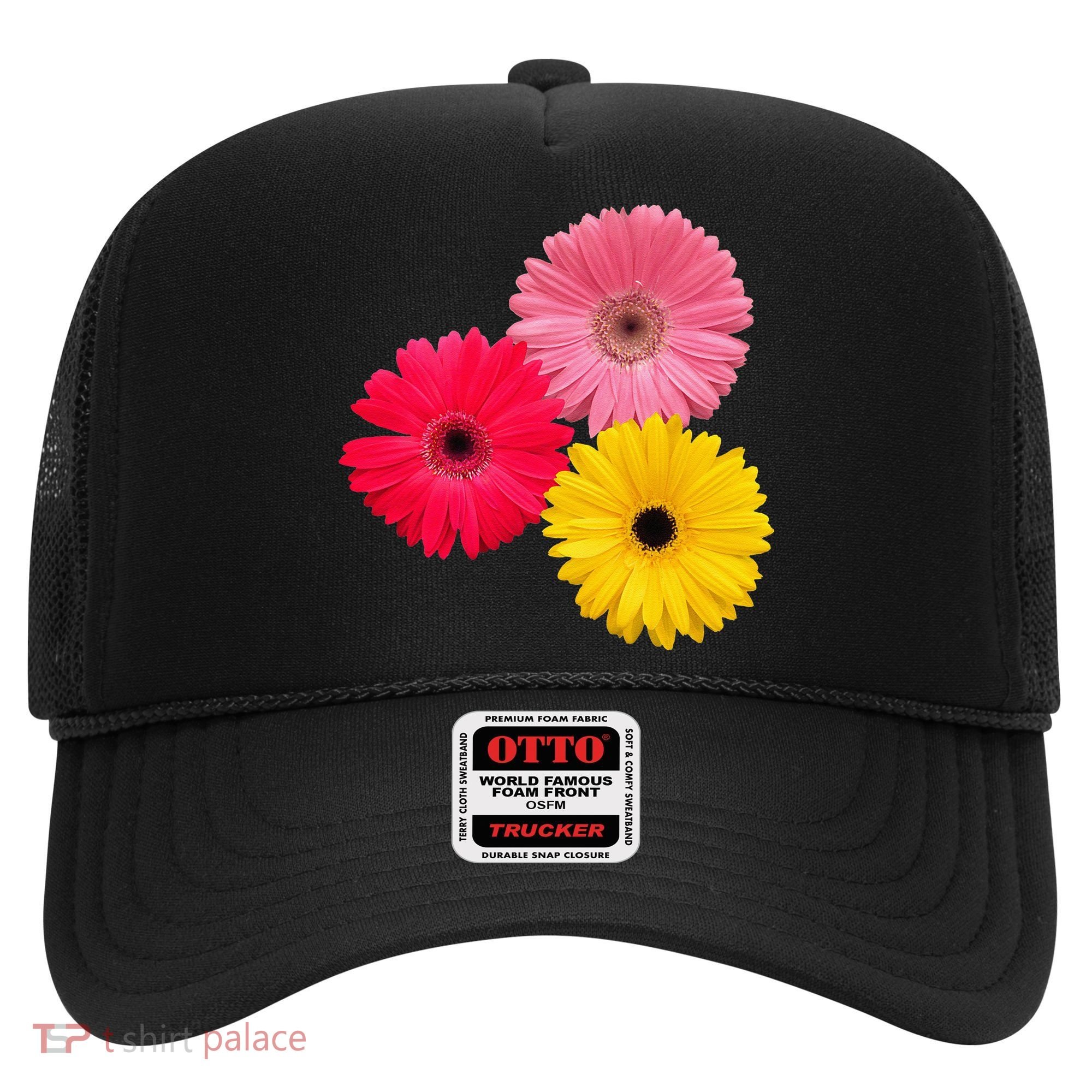 Blooming Gerbera Flower Daisies Gerberas Daisy Flowery Hat